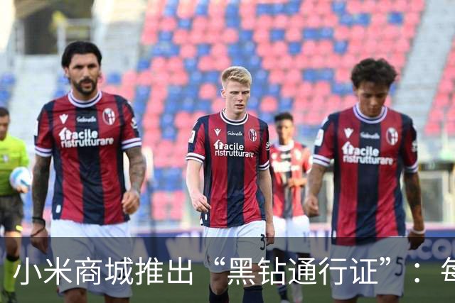 小米商城推出“黑钻通行证”：每天10点先到先得，购买赠手机挂绳盲盒/大额尊享券包等权益